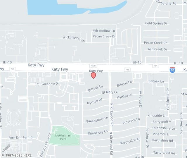 Location Map: 11757 Katy Fwy Houston, TX 77079