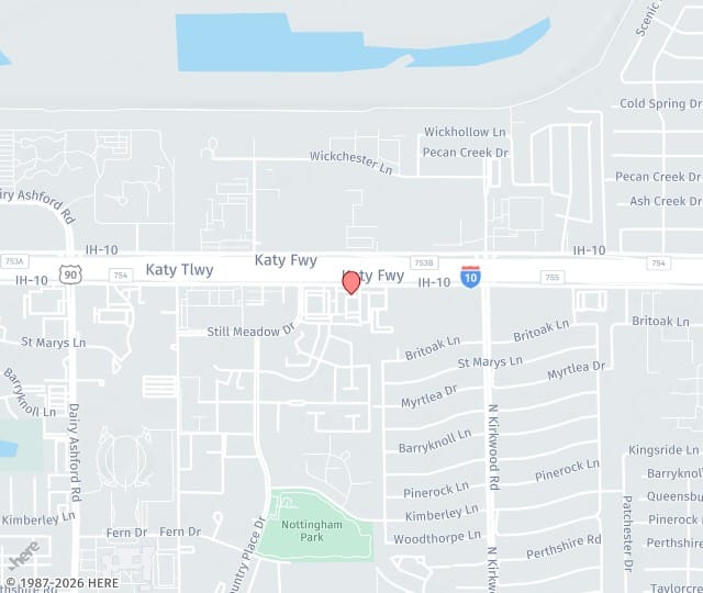 Location Map: 11757 Katy Fwy Houston, TX 77079